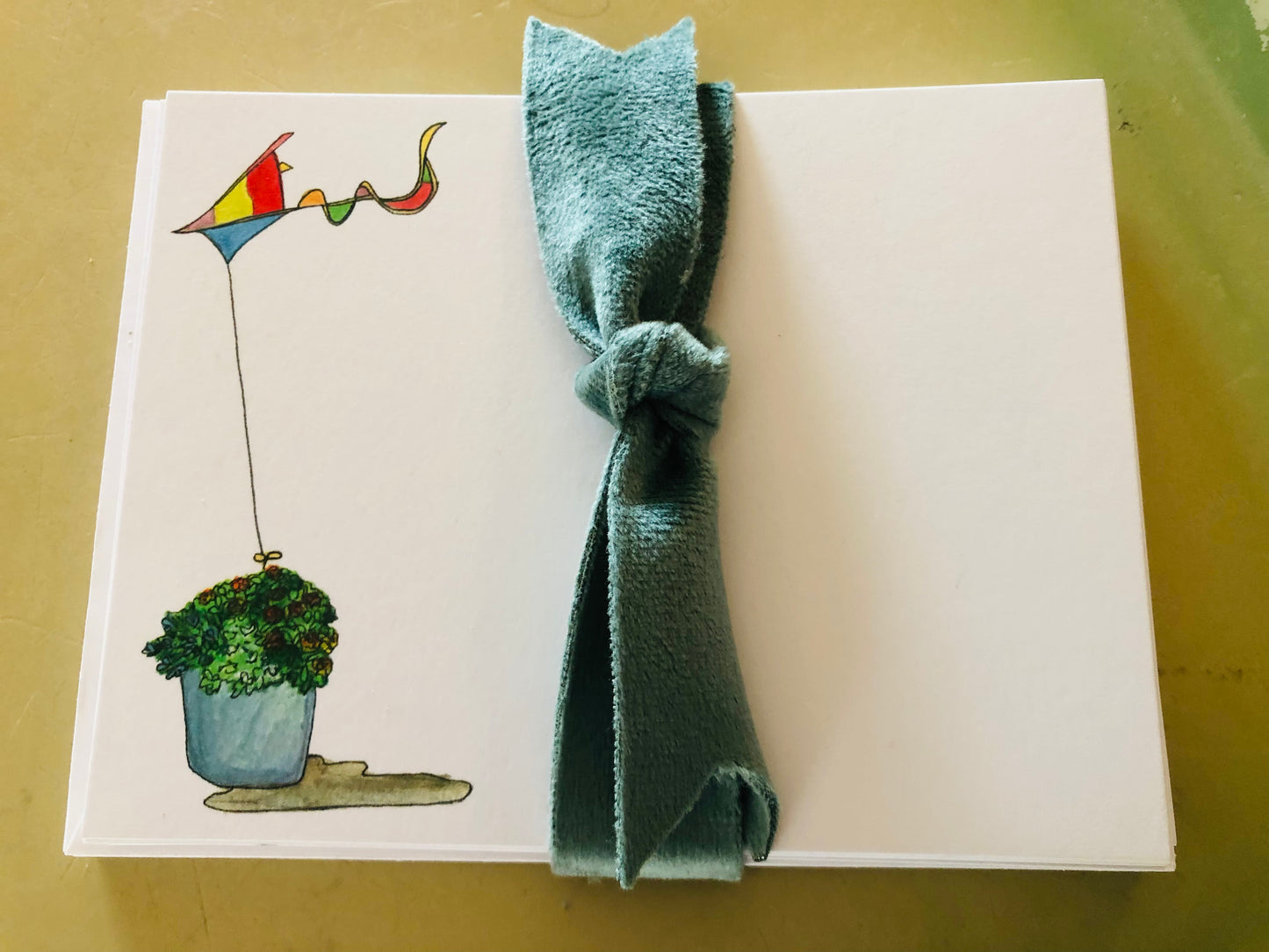 Stationary set of 10 notecards